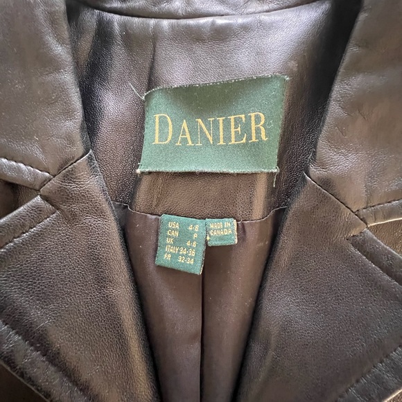 Daniel leather blazer jacket - Picture 5 of 5